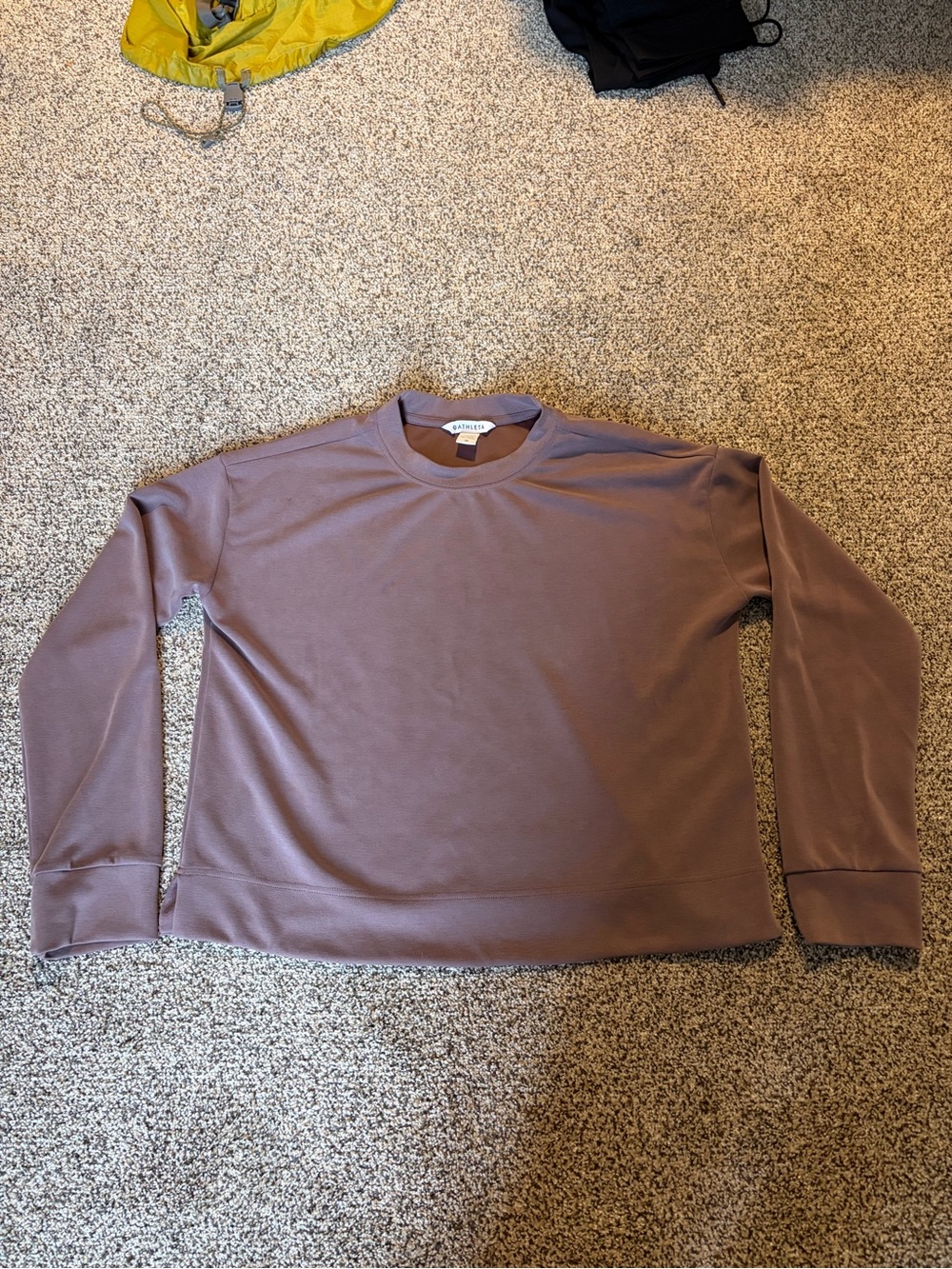 Athleta Women’s Seasoft Crewneck Sweatshirt in Mauve